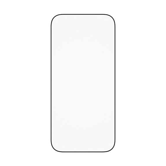 UWF edzett üveg applikátorral iPhone 17/16 Pro, Fekete, PanzerGlass