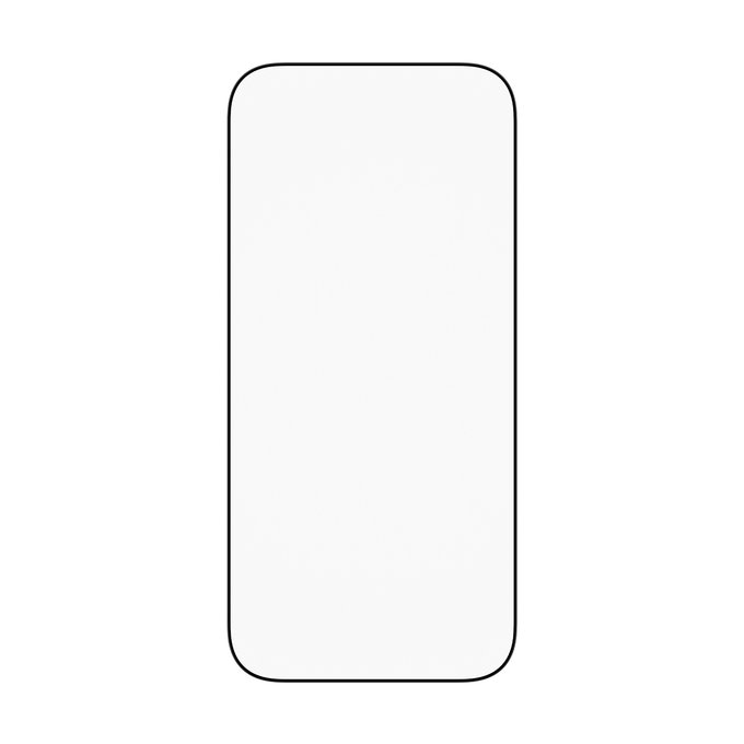 UWF edzett üveg applikátorral iPhone 17/16 Pro, Fekete, PanzerGlass