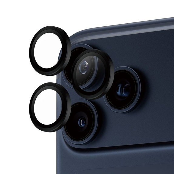 PanzerGlass - Objektívlencse védő Hoops iPhone 17 Pro Max/17 Pro/16 Pro Max/16 Pro, fekete