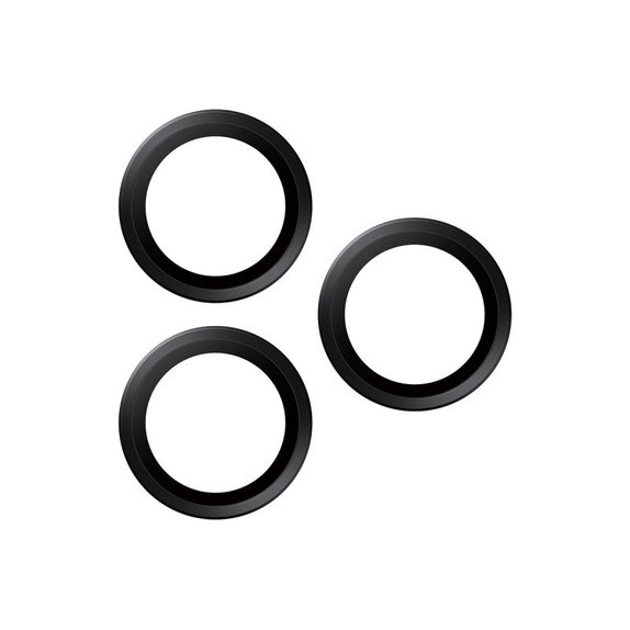PanzerGlass - Objektívlencse védő Hoops iPhone 17 Pro Max/17 Pro/16 Pro Max/16 Pro, fekete