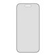 Edzett üveg UWF 2-Way Privacy applikátorral iPhone 17 Air készülékhez, Fekete, PanzerGlass