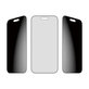 PanzerGlass - UWF 2-Way Privacy edzett üveg aplikátorral iPhone 17 Air, fekete