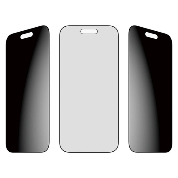Edzett üveg UWF 2-Way Privacy applikátorral iPhone 17 Air készülékhez, Fekete, PanzerGlass