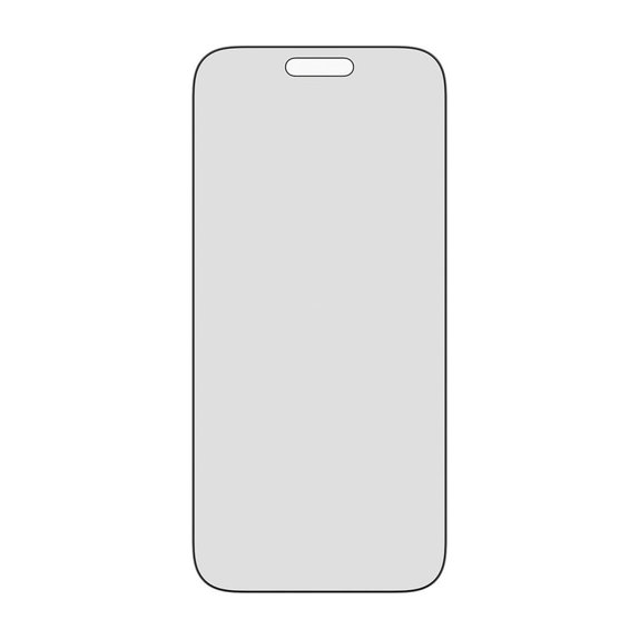 UWF 2-Way Privacy edzett üveg Fastfit applikátorral iPhone 17 Pro Max készülékhez, Fekete, PanzerGlass