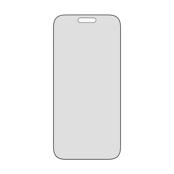 UWF 2-Way Privacy edzett üveg Fastfit applikátorral iPhone 17 Pro Max készülékhez, Fekete, PanzerGlass