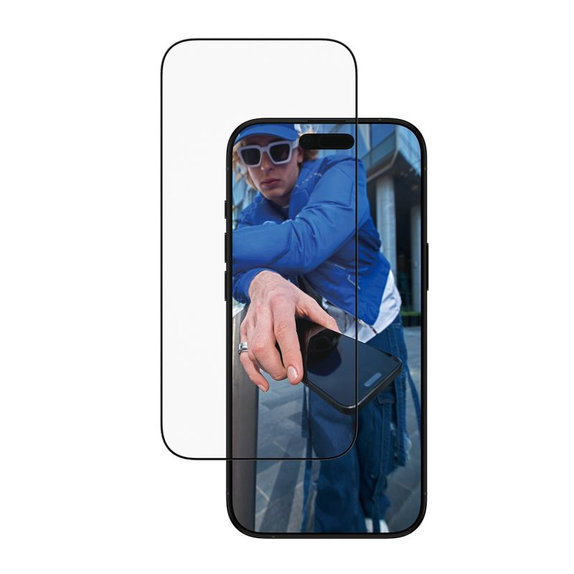 PanzerGlass - UWF edzett üveg aplikátorral iPhone 17 Air, fekete