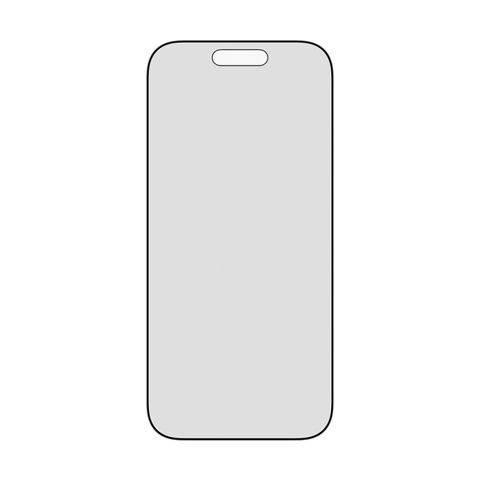 UWF 2-Way Privacy edzett üveg Fastfit applikátorral iPhone 17/16 Pro készülékhez, Fekete, PanzerGlass