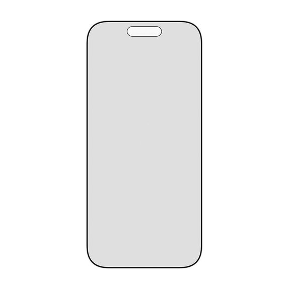 UWF 2-Way Privacy edzett üveg Fastfit applikátorral iPhone 17/16 Pro készülékhez, Fekete, PanzerGlass