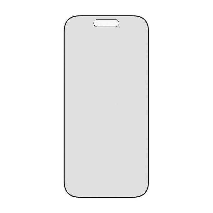 UWF 2-Way Privacy edzett üveg Fastfit applikátorral iPhone 17/16 Pro készülékhez, Fekete, PanzerGlass