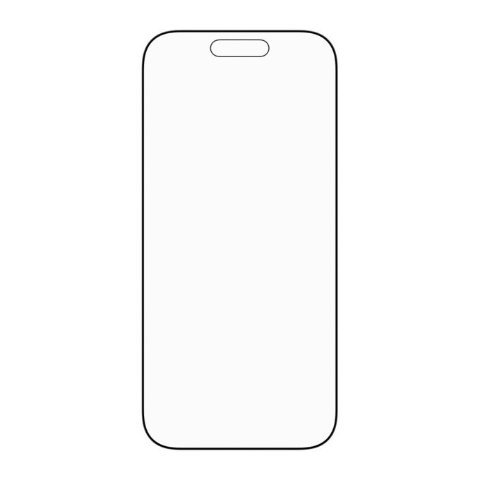 Edzett üveg UWF Stealth Fastfit rendszerrel iPhone 17/16 Pro készülékhez, Fekete, PanzerGlass