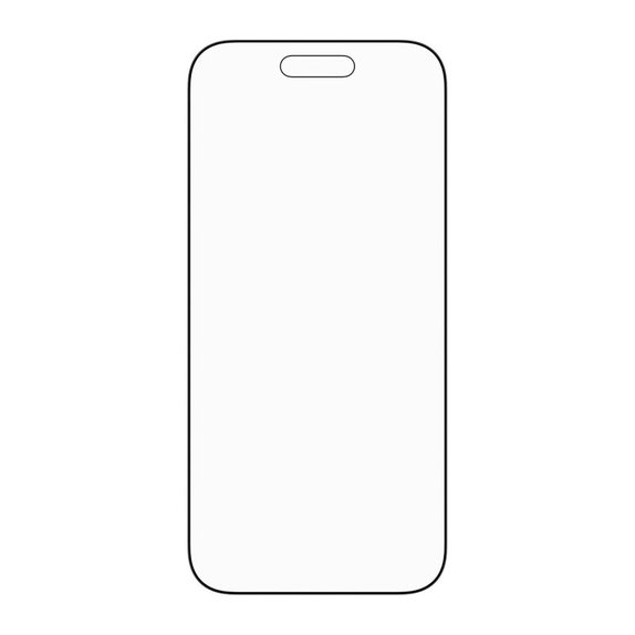 Edzett üveg UWF Stealth Fastfit rendszerrel iPhone 17 Air készülékhez, Fekete, PanzerGlass