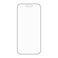 Edzett üveg UWF Stealth Fastfit rendszerrel iPhone 17 Pro készülékhez, Fekete, PanzerGlass