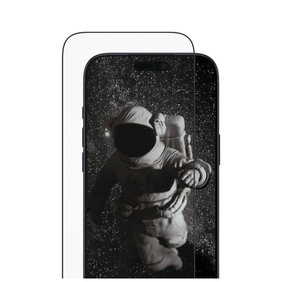 Edzett üveg UWF Ceramic II applikátorral iPhone 17 Air készülékhez, Fekete, PanzerGlass