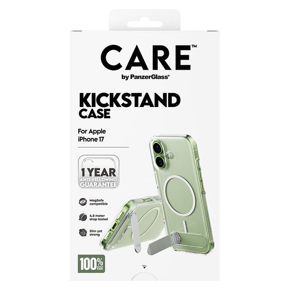 Tok Kickstand iPhone 17 készülékhez, Átlátszó, PanzerGlass