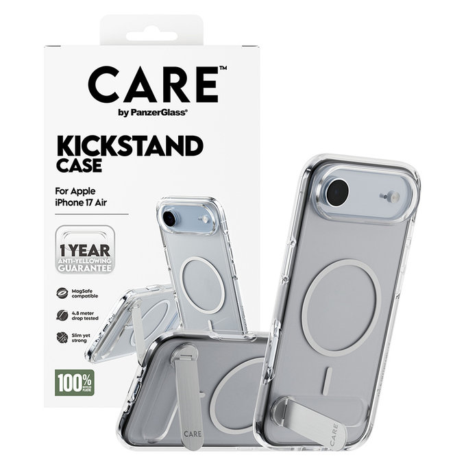 Tok Kickstand iPhone Air készülékhez, Átlátszó, PanzerGlass
