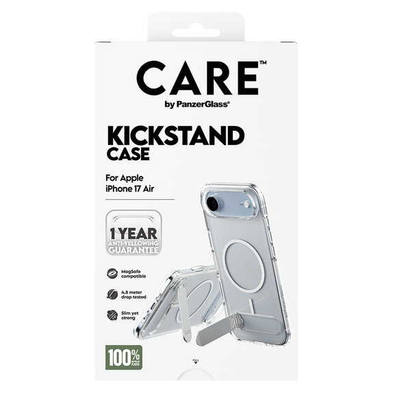 Tok Kickstand iPhone Air készülékhez, Átlátszó, PanzerGlass