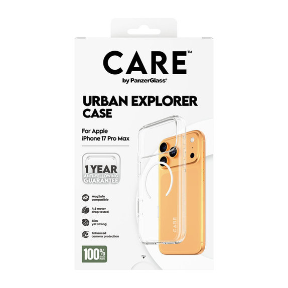 Tok Urban Explorer MagSafe-fel - iPhone 17 Pro Max, fehér, PanzerGlass