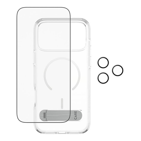 Bundle 3 az 1-ben Kick iPhone 17 Pro Max készülékhez, PanzerGlass
