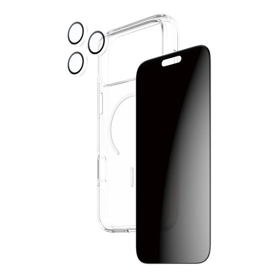 Bundle 3 az 1-ben Privacy iPhone 17 Pro Max készülékhez, PanzerGlass