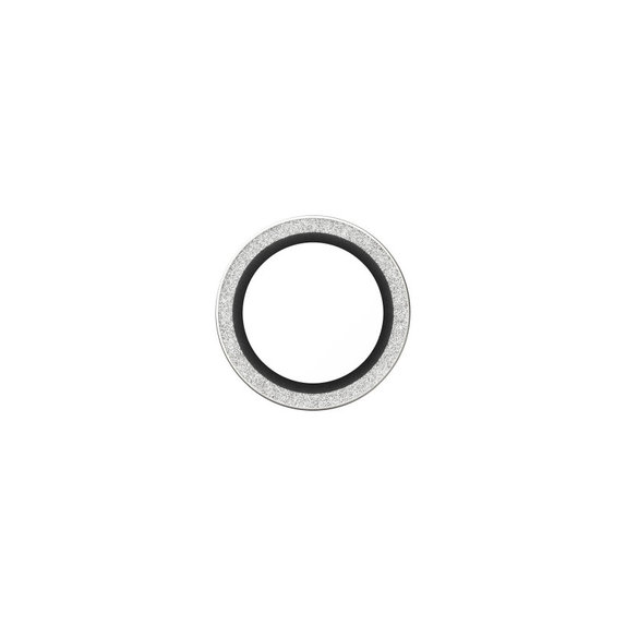 Hoops Kameralencse-védő iPhone 17 Air készülékhez, Glitter Silver, PanzerGlass