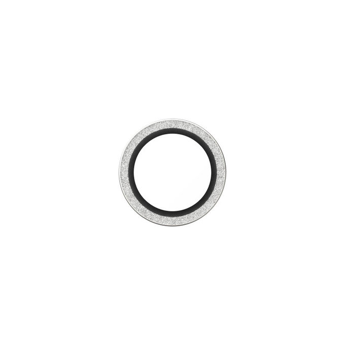 Hoops Kameralencse-védő iPhone 17 Air készülékhez, Glitter Silver, PanzerGlass