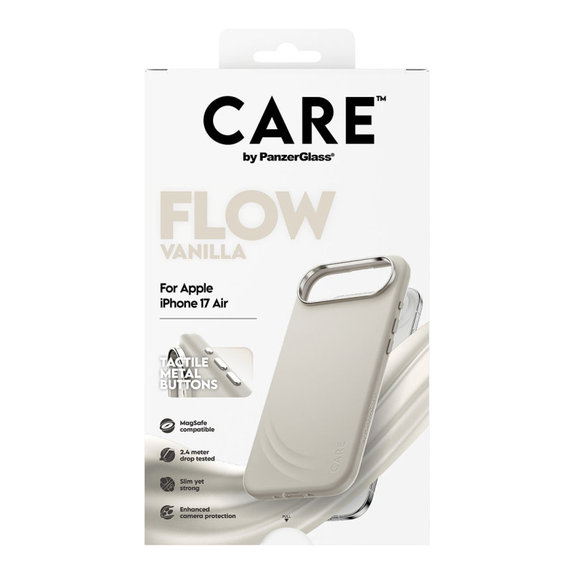 FLOW tok MagSafe támogatással iPhone Air készülékhez, Vanilla, CARE