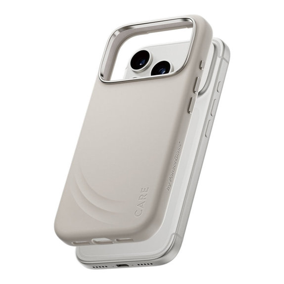 FLOW tok MagSafe támogatással iPhone 17 Pro készülékhez, Vanilla, CARE
