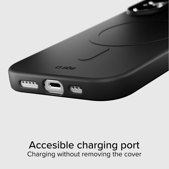 SBS - Instinct Mag MagSafe tok iPhone 17, fekete