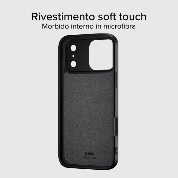 SBS - Instinct Mag MagSafe tok iPhone 17 Pro, fekete