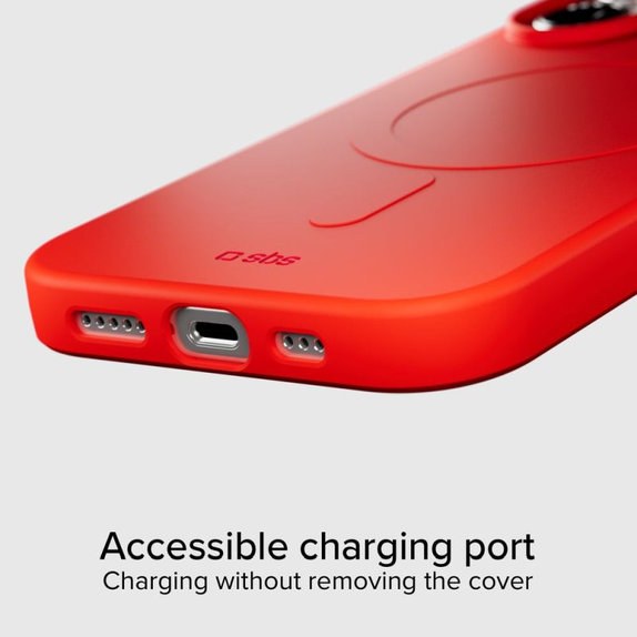 SBS - Instinct Mag MagSafe tok iPhone 17, piros