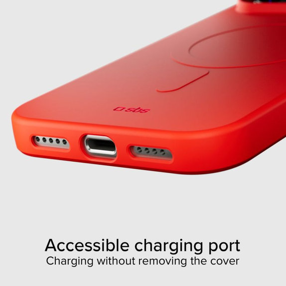SBS - Instinct Mag MagSafe tok iPhone 17 Pro, piros