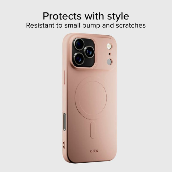 SBS - Instinct Mag MagSafe tok iPhone 17 Pro Max, rózsaszín