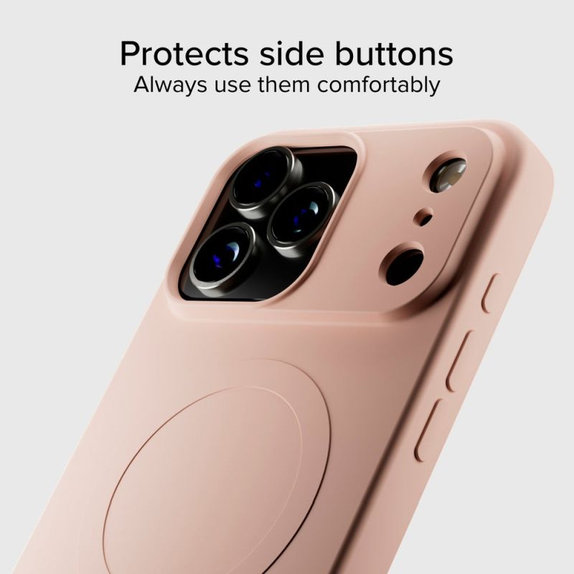 SBS - Instinct Mag MagSafe tok iPhone 17 Pro Max, rózsaszín