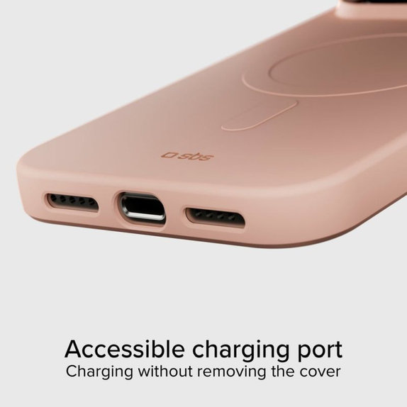 SBS - Instinct Mag MagSafe tok iPhone 17 Pro Max, rózsaszín