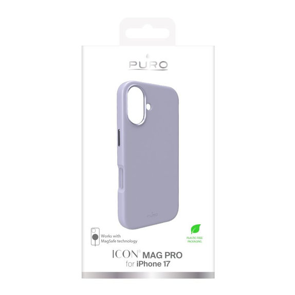 PURO - ICON MAG PRO MagSafe tok iPhone 17, rózsaszín