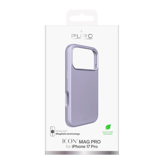 PURO - ICON MAG PRO MagSafe tok iPhone 17 Pro, rózsaszín