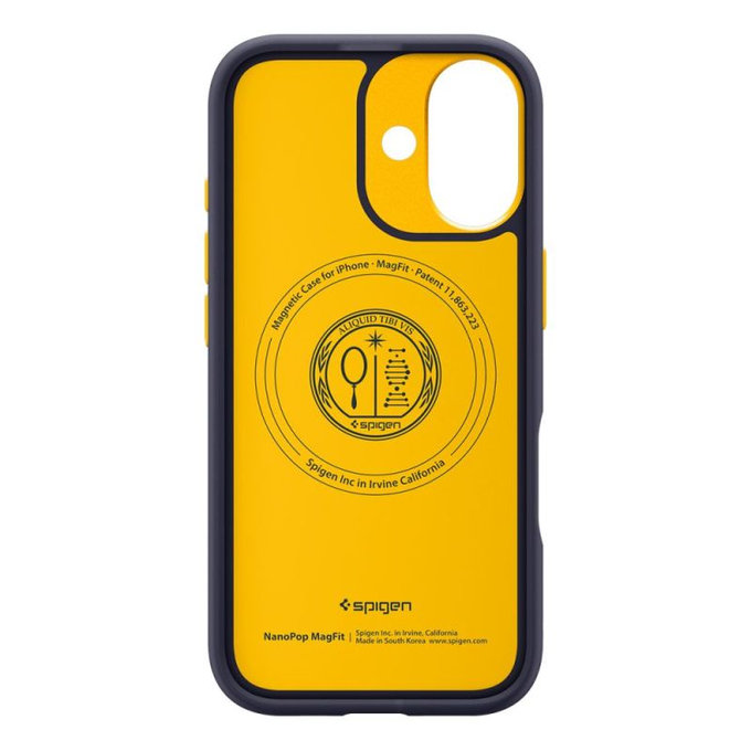 Spigen - Nano Pop MagSafe tok iPhone 17, Blueberry Navy