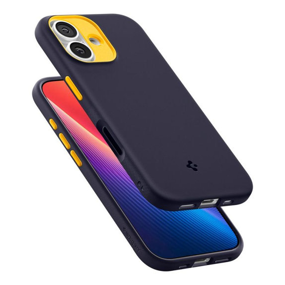 Spigen - Nano Pop MagSafe tok iPhone 17, Blueberry Navy