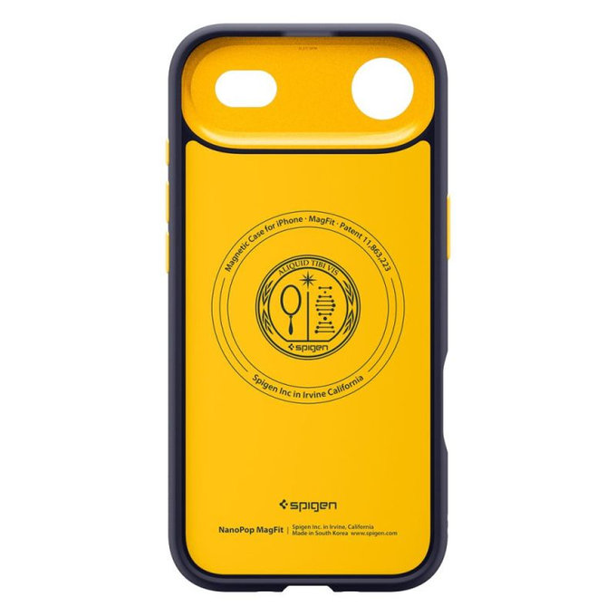 Spigen - Nano Pop MagSafe tok iPhone 17 Air, Blueberry Navy