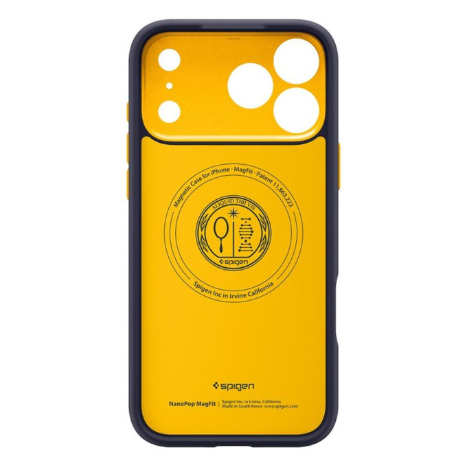Spigen - Nano Pop MagSafe tok iPhone 17 Pro, Blueberry Navy