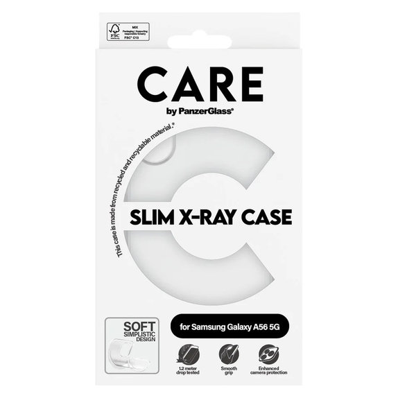 Tok X-Ray Samsung Galaxy A56 5G készülékhez, Átlátszó, PanzerGlass