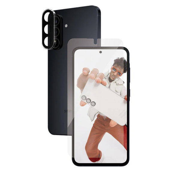 Bundle 2 az 1-ben Samsung Galaxy A56 5G készülékhez, SAFE by PanzerGlass