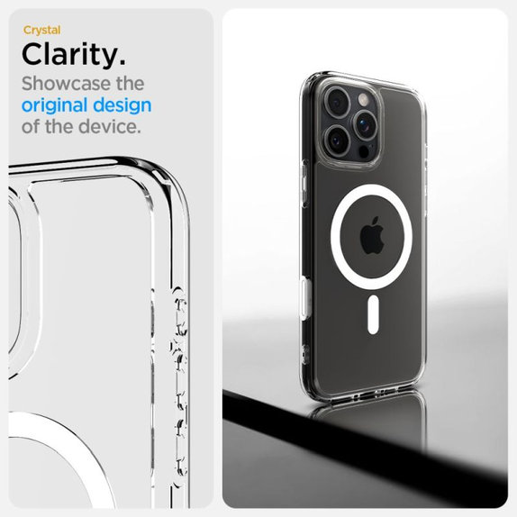 Spigen - Tok Ultra Hybrid "T" MagSafe iPhone 16 Pro, fehér