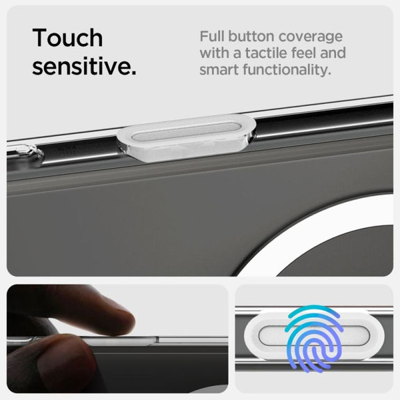 Spigen - Tok Ultra Hybrid "T" MagSafe iPhone 16 Pro, fehér