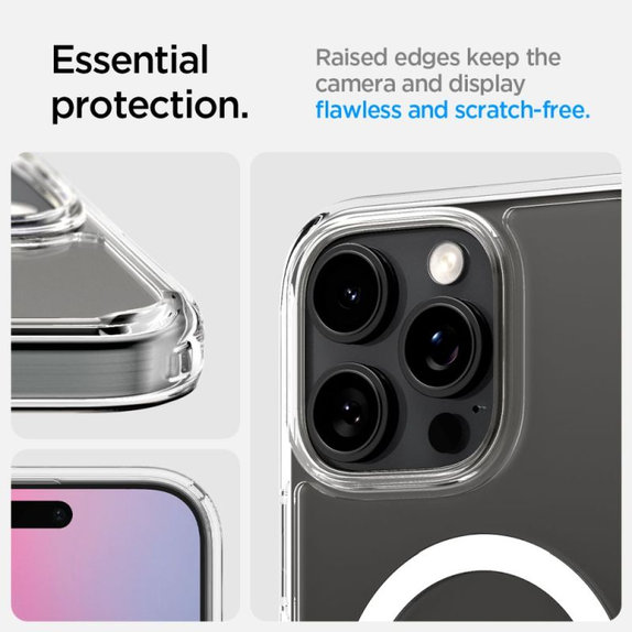 Spigen - Tok Ultra Hybrid "T" MagSafe iPhone 16 Pro, fehér