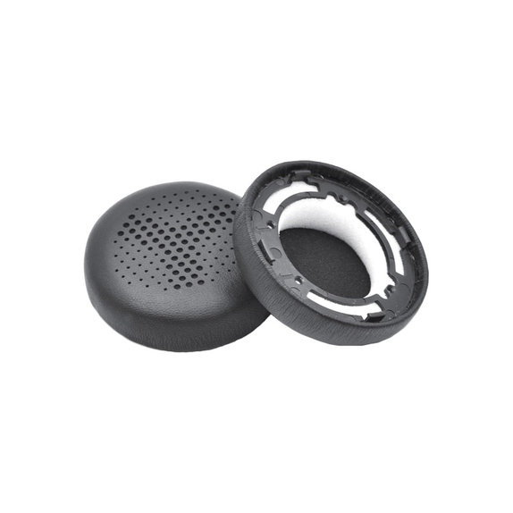 Csere fülpárnák AKG Y500 fejhallgatóhoz, Memóriahab + PU bőr, Fekete, 1 pár