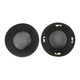Csere fülpárnák AKG K701, K702, Q701, Q702, K601, K612, K712 fejhallgatóhoz, Szivacs + Velúr, Fekete, 1 pár