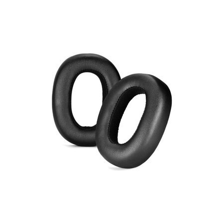 Csere fülpárnák AKG N700NC fejhallgatóhoz, Memóriahab + PU bőr, Fekete, 1 pár