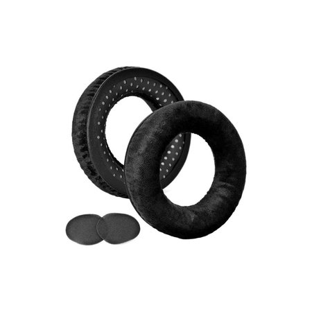 Csere fülpárnák Beyerdynamic DT440, DT660, DT990 Pro fejhallgatóhoz, Textil, Fekete, 1 pár