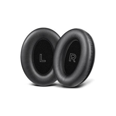 Csere fülpárnák Bose A30 fejhallgatóhoz, PU bőr, Fekete, 1 pár